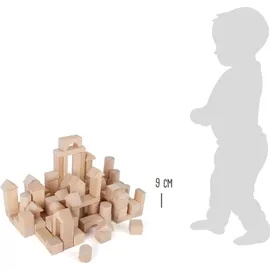 Small Foot Company Small Foot Holzbausteine im Beutel 100 Stück