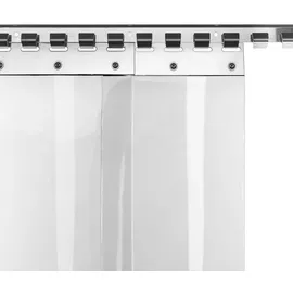 Haga - Befestigungsschiene In 1m Breite Für Lamellenvorhang Pvc-streifenvorhang