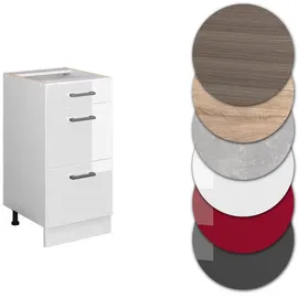 Vicco Unterschrank R-Line 40 x 46 x 81,5 cm Weiß