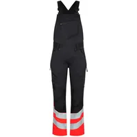 Engel Warnschutz Latzhose Safety 3546-314-2047 Gr. 54 schwarz/rot