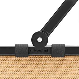 Reisenthel carrybag XS frame raffia black