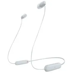Sony WI-C100 Kopfhörer Kabellos im Ohr Anrufe/Musik Bluetooth Weiß