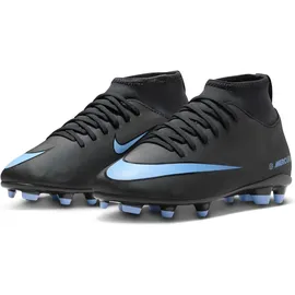 Nike Mercurial Superfly 10 Club MG Fußballschuhe Kinder black/ice blue 38