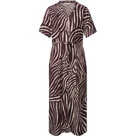 STREET ONE Druckkleid Midi Rot 38