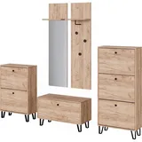Vicco Garderobe + Kleiderhaken, Siri,