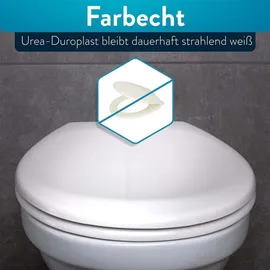 Benkstein Toilettensitz mit Absenkautomatik Weiß