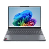 Lenovo IdeaPad Slim 3x, Copilot+ PC, Notebook, mit 15,3 Zoll Display Snapdragon X,X1-26-100 Prozessor, 16 GB RAM, 512 SSD, Qualcomm AdrenoTM Onboard Graphics, Luna Grey, Windows 11 Home