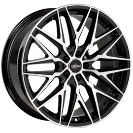 OXIGIN 25 Oxcross 7,5 x 17 5 x 100 ET51 Schwarz Poliert