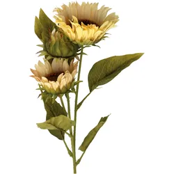 Kunstblume SUNFLOWER creme - bunt
