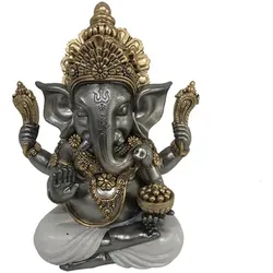 Signes Grimalt  Statuetten und Figuren Ganesh -Figur  in Silbern, Einheitsgrösse