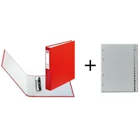 Herlitz Ringbuch + Ordner Register DIN A5 mit 2-Ringe