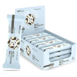 QNT Milkii Protein Bar Kokos-Schokolade Riegel 12 x 60 g