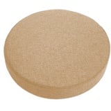 ping bu Runde Stuhlkissen, dickes Sitzkissen, 5/8/10 cm, für Esszimmer, Gartenstuhl, Sitzkissen, runde Hockerkissen für Küche, Zuhause (30 x 30 x 5 cm, Khaki)