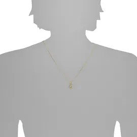 Ostsee-Schmuck Engel Gelbgold 333