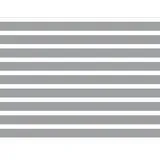 GROJA Sichtschutzelement 90 x 180 cm Silber Glas 2 St.