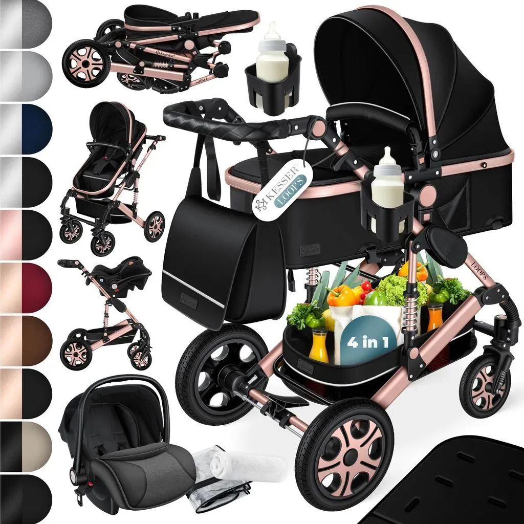 Kesser Loops 3 in 1 schwarz/rosgold (Juni 2026 Preise) | Preisvergleich  bei billiger.de