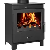BRUNO BRUNO® Kaminofen Bruno Darko | Schwarz | 6 kW