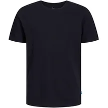 JACK & JONES T-Shirt mit Rundhalsausschnitt, Black, 164