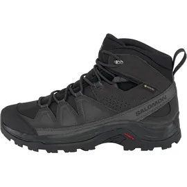 Salomon Wanderschuh SALOMON "QUEST ROVE Gore-Tex", Herren, Gr. 48, schwarz, Leder, Textil, Schuhe Wanderschuh, Wasserdicht