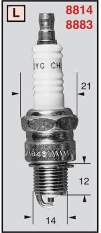 KAMPIOEN Bougie L86C OEO37