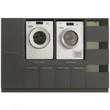 laundreezy Mehrzweckschrank 235x162x67,5 grau