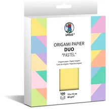 Ursus Origami Papier Duo 15 x 15 cm Pastell