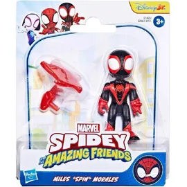 SPIDEY AND HIS AMAZING FRIENDS Miles „Spin“ Morales Actionfigur 7,6 cm rot/schwarz