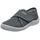 Fischer Markenschuh Niedrige Hausschuhe Jeansgrau 39