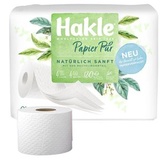 Hakle Toilettenpapier Pur NATÜRLICH SANFT 4-lagig, 4 Rollen