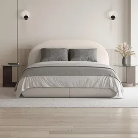 beautysofa MOTTI 180 x 200 cm Beige