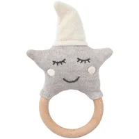 nordic coast company Baby-Rassel Stern Beige
