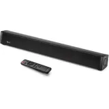 TELE System Soundbar TS5430W Sonic 30W Bluetooth 5.0 – HDMI ARC, AUX, USB – Kompakt, kraftvoller Klang – Für TV & Wohnmobile – Mit Autokabel & Fernbedienung