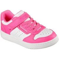 SKECHERS Sneaker »QUICK STREET«, Retro Sneaker mit Klettverschluss, Größenschablone
