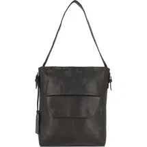 Cowboysbag Brampton Schultertasche Leder 28 cm Laptopfach schwarz
