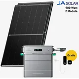 Balkonkraftwerk 900 Watt, Bifazial Komplettset, Balkonkraftwerk, Zendure Solarflow 800 Pro - 0 % MwSt. (gem. § 12 Abs. 3 UStG)