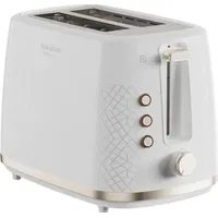 Taurus Alpatec Taurus Fusion Crunch Toaster 960707000, Toaster, Weiss