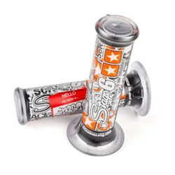 Griffe Stage6 StickerBomb Weiss / Orange