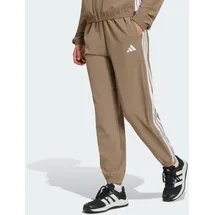 adidas Train Essentials 3-Streifen Woven Hose Beige S