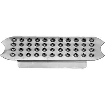 Sprenger Steigbügeleinlagen Metall 56 Silber