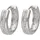 VIVANCE Creolen Zirkonia silber 925