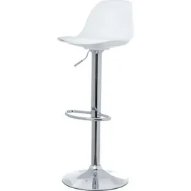 Paperflow Barhocker Bobba 59-71 cm Weiß