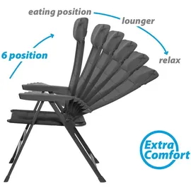 Brunner Campingstuhl Skye 3D Grau