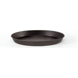 Baldassare Agnelli Pentole Agnelli COFE43BB32 Kuchenform, rund, hoch, aus blauem Blech, für Pizza, Schwarz, 32 x 32 x 4 cm, 1 Stück