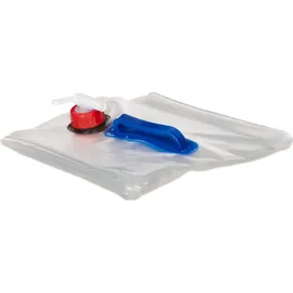 Relaxdays Wasserkanister 20 L blau/rot/weiß