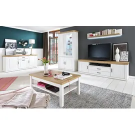 maison bleue Sideboard 183 x 85 x 50 cm Weiß