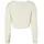 URBAN CLASSICS Cropped Feather Strickjacke White Sand XL