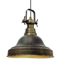 Bamyum Ulmete Industrial Vintage Metall AntikeskupferHängelampe