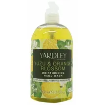 Yardley London Yuzu & Orange Blossom Hand Wash Flüssigseife 0,5 l