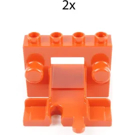LEGO LEGO® DUPLO® Eisenbahn Weiche Bahnübergang Prellbock - Bunt