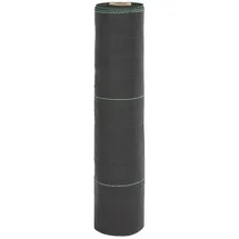 vidaXL Unkrautvlies Schwarz 0,5x100 m PP